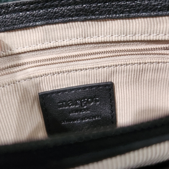 Margot New York Black Leather Crossbody Bag - Picture 8 of 15